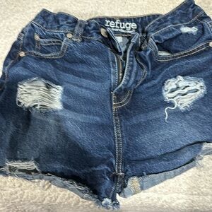 Refuge by charlotte russo jean shorts